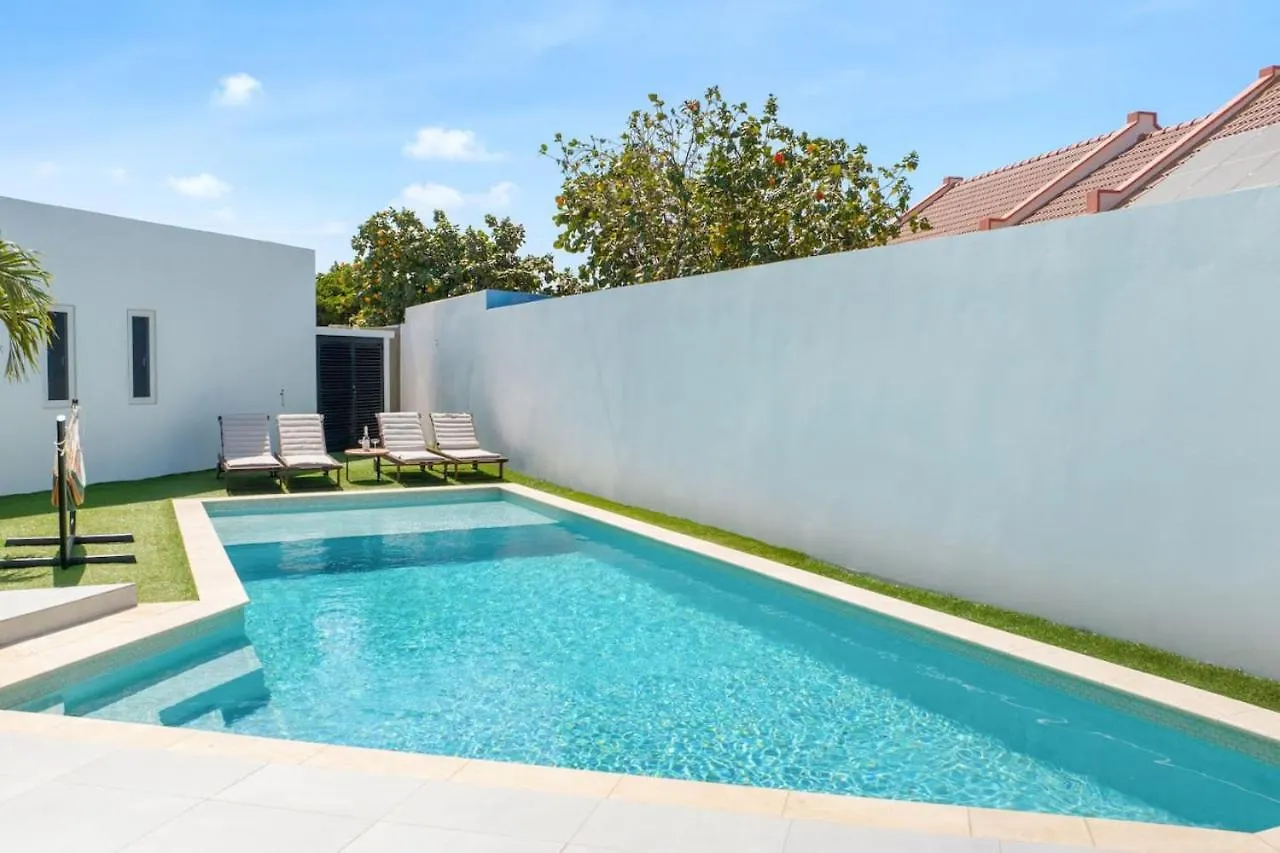 Villa Charly Large Villa With Pool In Noord Palm Beach