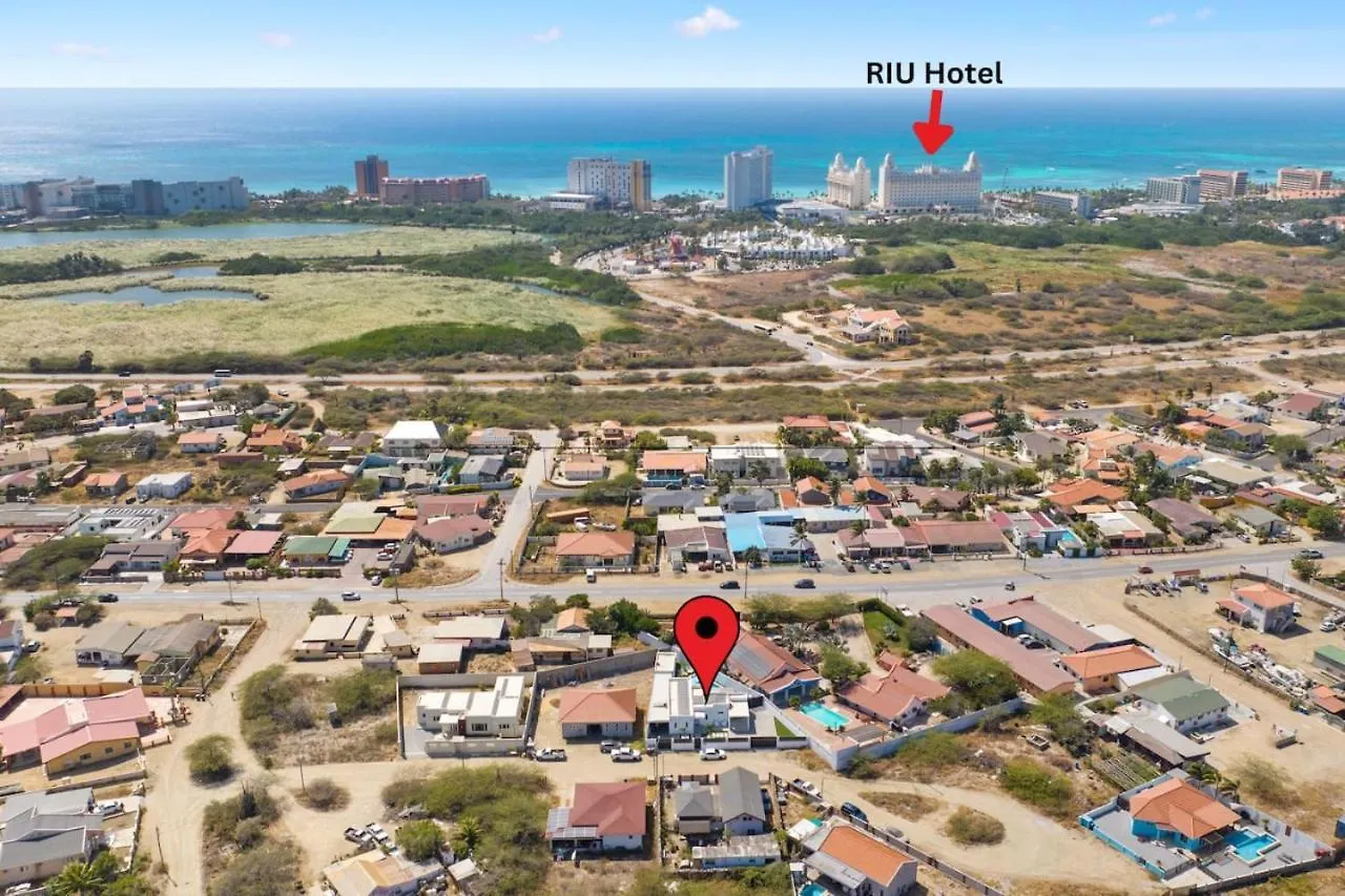Villa Charly Large Villa With Pool In Noord Palm Beach Aruba